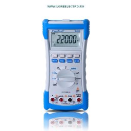 P3430 MULTIMETRU DIGITAL AUTO RANGE CU DISPLAY LCD SI USB COMPATIBIL CU SOFT DESCARCARE MASURATORI, FUNCTIE TRUE RMS, MAX 1000V DC,750V AC,10 AC/DC, MAX. 220 MOhm, Frecventa 220 mhz, TEMPERATURA 1000C, Capacitate 220 mili