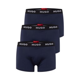 HUGO Boxeri bleumarin / negru / alb