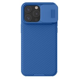 Husa Nillkin CamShield Pro Magnetic Case for iPhone 15 Pro Max with Camera Cover - Blue