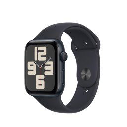 Apple Watch SE (2023), GPS, Carcasa Midnight Aluminium 40mm, Midnight Sport Band - M/L