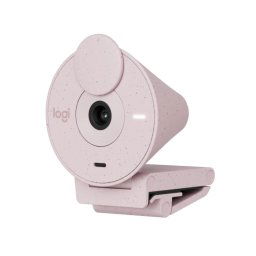 Camera Web Logitech Brio 300, USB, Full HD, 30 fps, Roz
