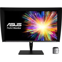 Monitor Grafica IPS LED Asus 32" PA32UCG-K, Ultra HD (3840 x 2160), HDMI, DisplayPort, Thunderbolt, AMD FreeSync, Pivot, Boxe, Negru