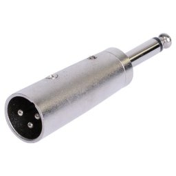 Accesorii Audio Hi-Fi ADAPTOR XLR TATA - JACK 6.35 TATA MONO METAL