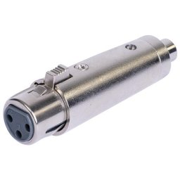 Accesorii Audio Hi-Fi ADAPTOR XLR MAMA - RCA MAMA METAL