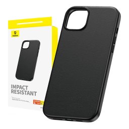 Husa Carcasa de telefon pentru iPhone 15 ProMax Baseus Fauxther Series (negru)