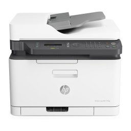 Imprimanta FL, HP, Color Laser MFP 179fwg, 4in1, A4 USB LAN WiFi, Alb/Negru