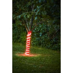 Bandă LED flexibilă plată pentru exterior 480X0,02W LED, IP44, roșie, 5 m