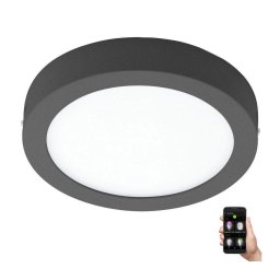 Plafonieră LED dimabilă Eglo 33577 ARGOLIS-C LED/16,5W/230V IP44 antracit