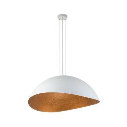 Lustră pe cablu SOLARIS 1xE27/60W/230V alb/cupru