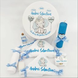 Trusou botez personalizat model Elefantel