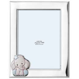 Rama Foto Argint Bebelusi Elefant 09x13 cm Bleo