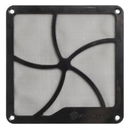 Filtru de praf Silverstone SST-FF122 - 120mm, rama magnetica, Black, SST-FF122B