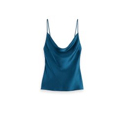 SCOTCH & SODA Top Cowl Neck Camisole 174877 SC6662 dark teal