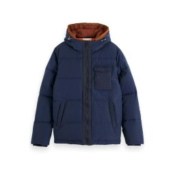 SCOTCH & SODA Geacă Hooded Puffa 174383 SC0002 night