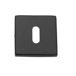 Rozeta usa de interior neagra , patrata, inchidere cheie Kuchinox LK2_921A