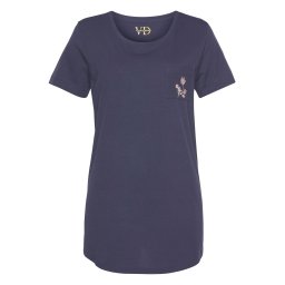 VIVANCE Bluză de noapte albastru închis / mai multe culori