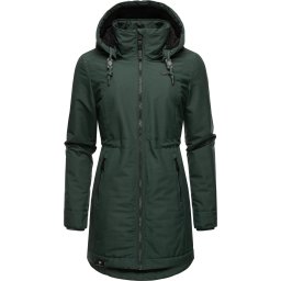 Ragwear Palton funcțională 'Dakkota' verde închis