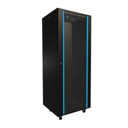 Rack de podea Extralink 32u 600x600 negru