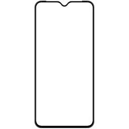 Folie Protectie Ecran OEM pentru Samsung Galaxy A12 A125 / Samsung Galaxy A12 Nacho / Samsung Galaxy M12, Sticla securizata, Full Face, Full Glue, 5D, Neagra