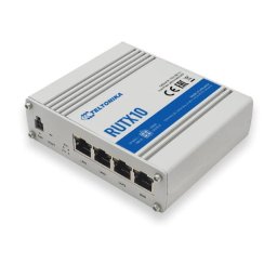 Teltonika RUTX10 router wireless Gigabit Ethernet Banda dubla (2.4 GHz/ 5 GHz) Gri