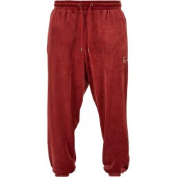 Karl Kani Pantaloni bej / roşu închis