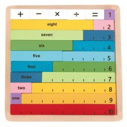 Tooky Toy: Învăț să număr - set de joacă