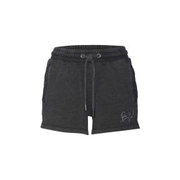 BUFFALO Pantaloni scurți negru / alb
