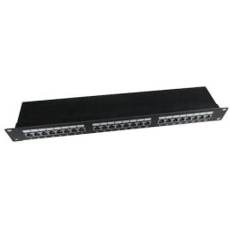 Patch Panel Lanberg PPS5-1024-B, 19inch, 24 porturi, Black