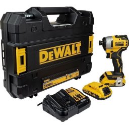 Masina de insurubat cu impact compacta DeWalt DCF809D2T, 18V, 2 x 2 AH
