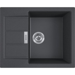 Chiuveta Franke S2D 611-62, 62x50 cm, 1 cuva, Negru, 143.0632.400