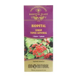 Sirop Tonic General 7 fructe 7 plante 500ml Biopetal Plant