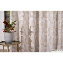 DRAPERIE CU REJANSA MENDOLA BELLUNO GALBEN T01