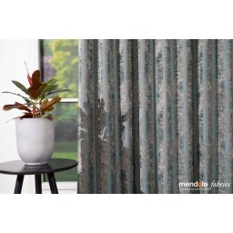 DRAPERIE CU REJANSA MENDOLA CASTILIO GRI-TURCOAZ 01