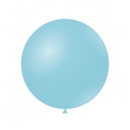 Set 2 baloane latex jumbo albastru baby 46 cm