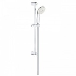 Set dus Grohe Tempesta 100 27644001, bara 60 cm, cu suport de perete si furtun