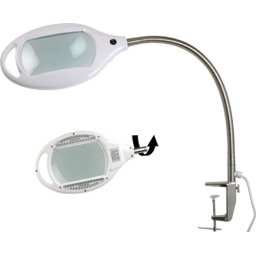 Lupă de masă cu iluminare Mărire: 3dpt(x1,75) Iluminare: LED