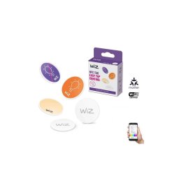 Etichetă NFC autoadezivă pentru controlarea iluminatului 4 buc. WiZ