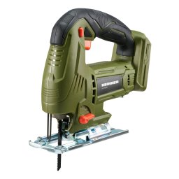 Fierastrau vertical pendular Heinner HR-LFVP001, 18 V, 2700 RPM, 18 mm lungime cursa, tehnologie OnePower, fara acumulator/incarcator, Verde