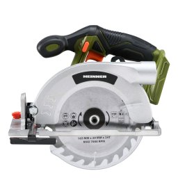 Fierastrau circular Heinner HR-LFC001, 18 V, 165 mm dimensiune lama, 4200 RPM, tehnologie OnePower, fara acumulator/incarcator