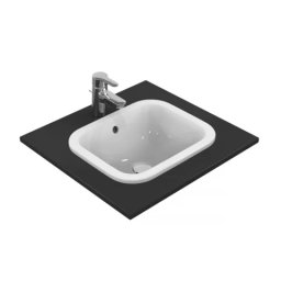 Lavoar incastrat Ideal Standard Connect 42x35 cm alb lucios -E505501