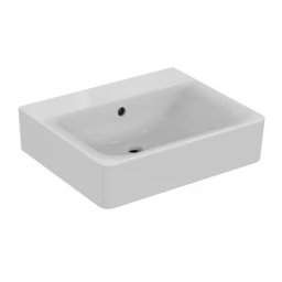 Lavoar suspendat Ideal Standard Connect Cube 55x46 cm alb lucios -E811101