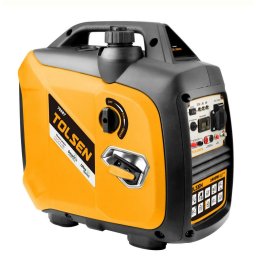 Generator curent electric inverter Tolsen 79987, 2400 W cu stabilizator de tensiune digital, benzina, autonomie 5 h,