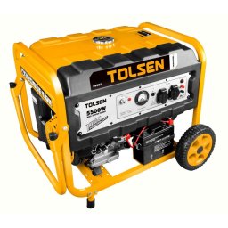 Generator curent electric Tolsen High Performance 79992, 5500 W cu stabilizator de tensiune, benzina, autonomie 9 h,