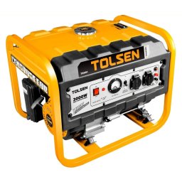 Generator curent electric Tolsen High Performance 79991, 3000 W cu stabilizator de tensiune, benzina, autonomie 10 h,
