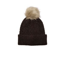 ONLY Fes Onlkate Life Knit Beanie Cc 15297982 19-1118 TCX chestnut