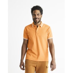 Tricou Celio Polo Beline piké - Barbati