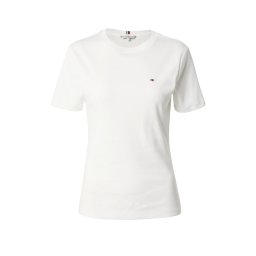 TOMMY HILFIGER Tricou 'Cody' ecru / bleumarin / roșu / alb