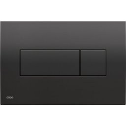 Clapeta de actionare Alcadrain Basic M378, negru lucios
