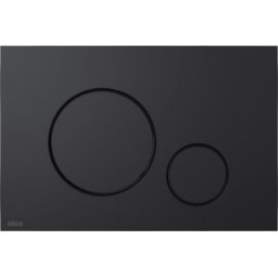 Clapeta de actionare Alcadrain Thin M678, negru mat
