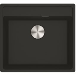 Chiuveta Franke Maris MRG 610-52 TL, Fragranite, 56x51 cm, 1 cuva, Negru mat 114.0661.642